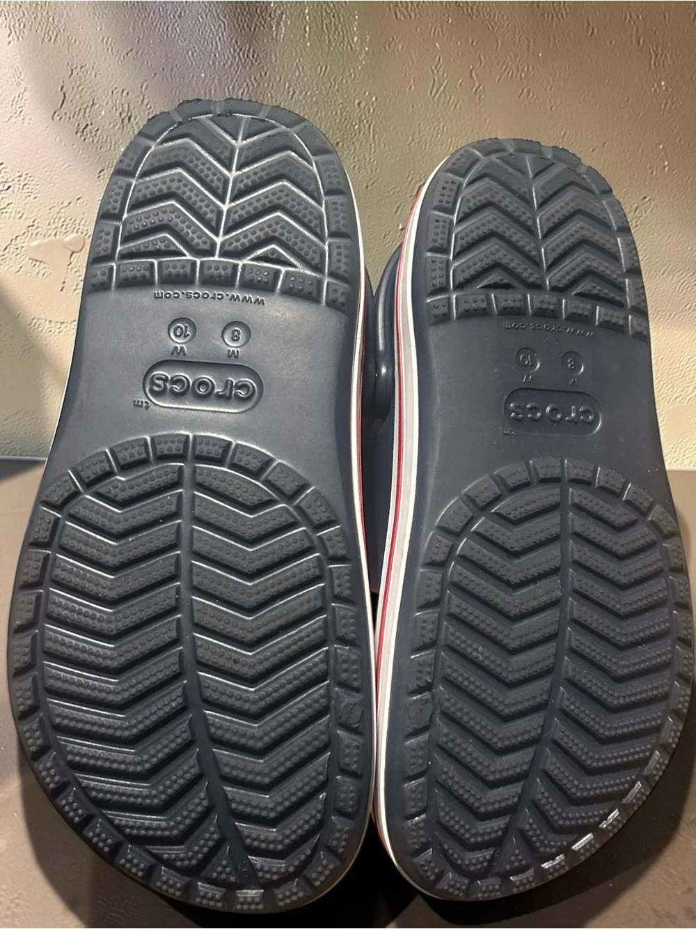 Crocs Adult Bayaband Clogs (Navy/Pepper